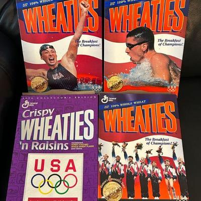 1996 Olympics Collector Edition Wheaties Boxes 