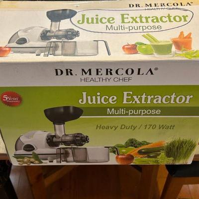 Dr. Mercola Juice Extractor