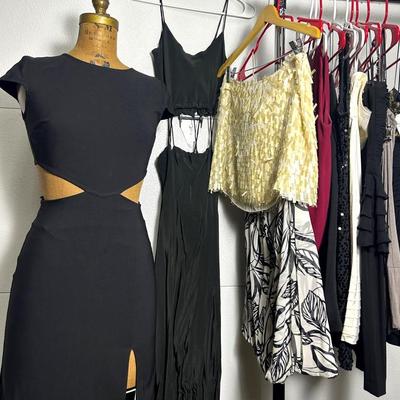 Cocktail & Semi-Formal Dresses & More (Size Small) - Bebe, Acacia, Lulus, Guess & More 