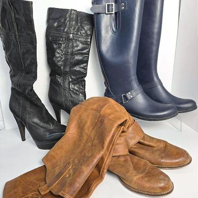 Steve Madden Boots (3 Pairs) - Size 8
