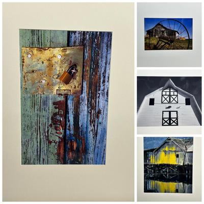Chuck Bress Photographs; Barns, 16 X 20” Matted