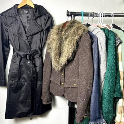 Women’s Jackets & Sweaters - Guess, Ann Taylor, Bebe, Blank NYC - (Sizes XS-M)