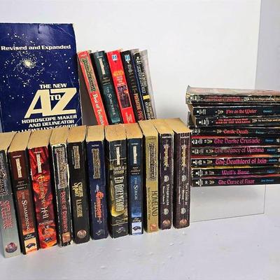 Fantasy & Science Fiction Paperbacks: Forgotten Realms, Lone Wolf, Star Wars, More