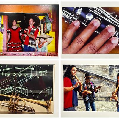 Chuck & Pat Bress Photographs: Music in Color, 16x20”