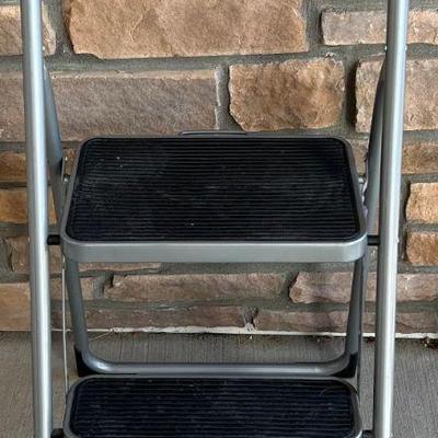 Easy Reach 200 Pound 18.5" Folding Metal Foot Stool