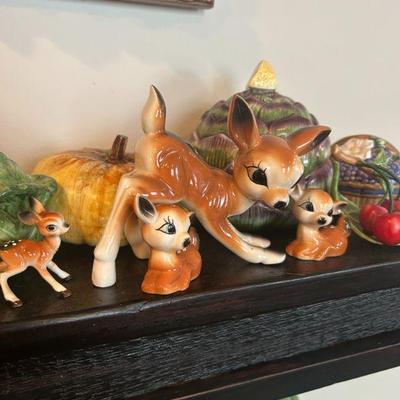 Mid Century Deer - sold as a set. 