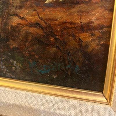Artist Signature. 