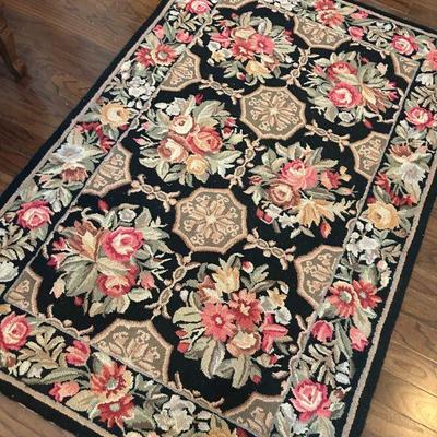 Hooked rug 