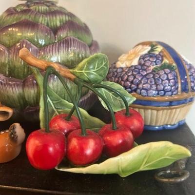 Vintage Fitz & Floyd, artichoke sold!