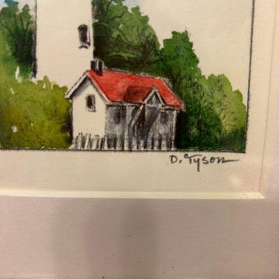 Signed - D. Tyson - 