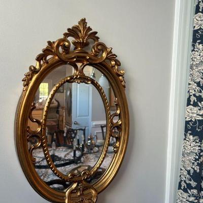 Italian hanging mirror. 