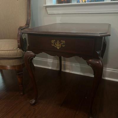 Kincaid solid wood occasional table. 