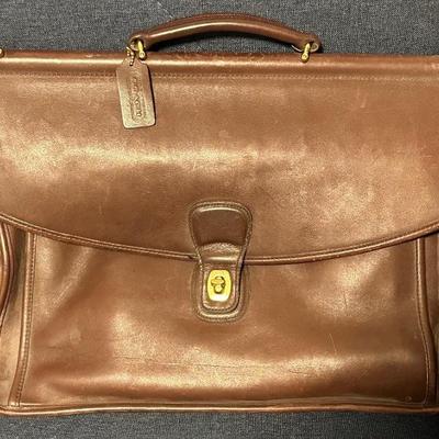 Coach Briefcase (has a flaw)