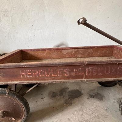 Hercules Delux Wood/Iron Wagon Picture 1 of 2
