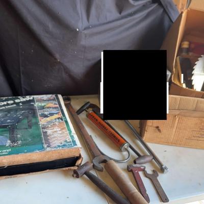 Saw Table & Vintage Tools