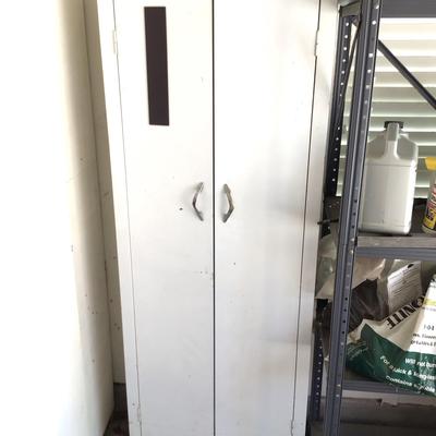 White Metal Shelf