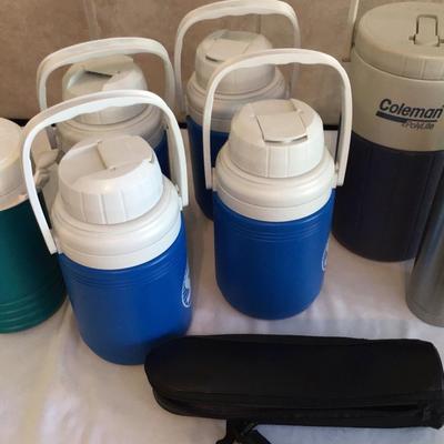 Large Water Bottles/ Coleman Thermos