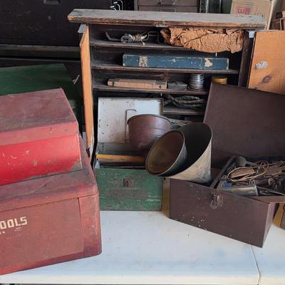 Vintage Tool Boxes 