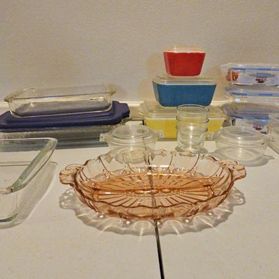 Glass Cook Ware And Storage 