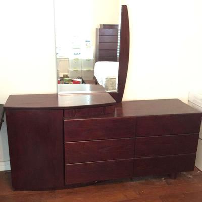 Large Dresser with Mirror 