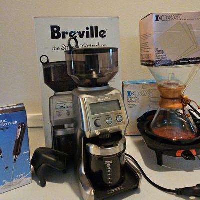 Breville Coffee Grinder And Chemex Coffee System 