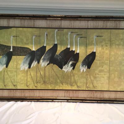 Cranes Painting