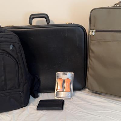 Two Suit Cases And Brenthaven Backpack 