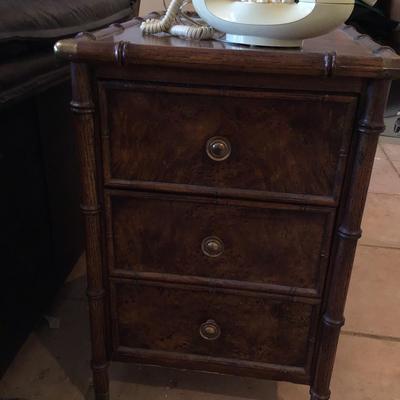 2 Drawer End Table
