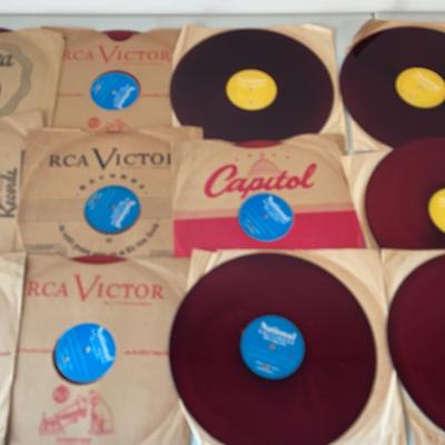 Vintage Red Vinyl