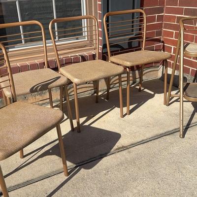 Folding Chairs And Step Stool