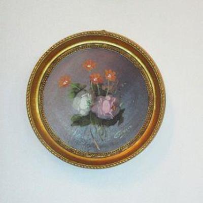 Hall trio of paintings