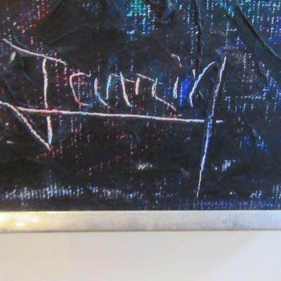 Hall signature for night painting