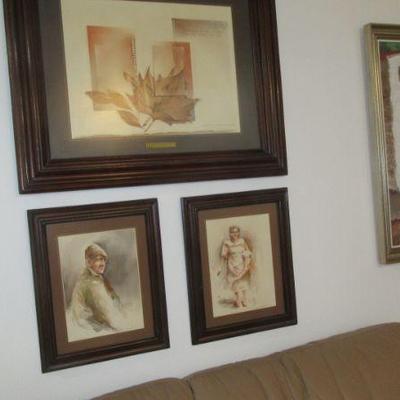 Hall 3 piece art