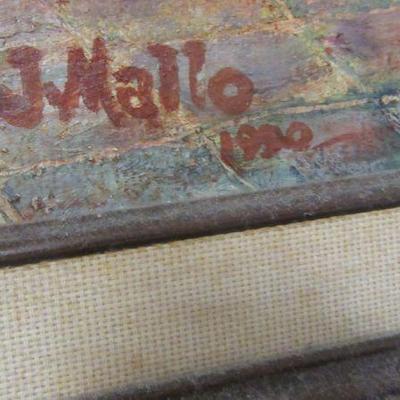 Hall signature of artist for entrance gate