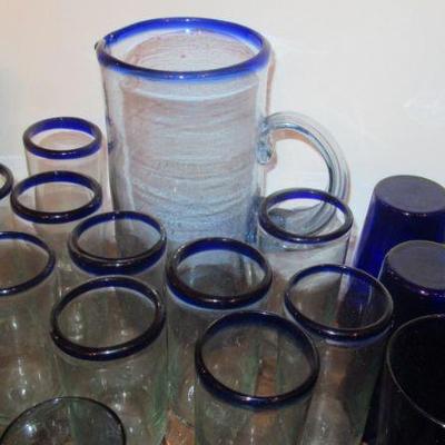 Hall cobalt blue sets