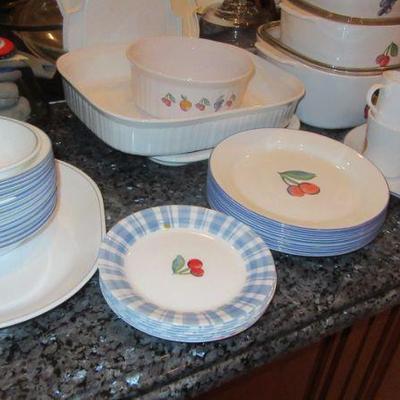 Hall more correlle and corning ware