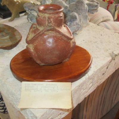 Hall terracotta vessel artifact