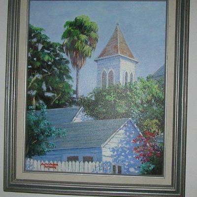 Hall church painting