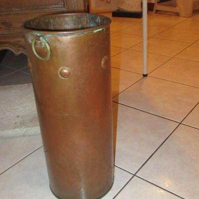 Hall copper umbrella stand