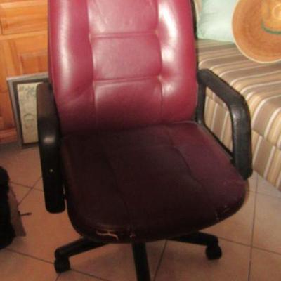 Hall leather office chair