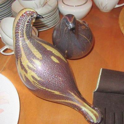 Hall murano birds