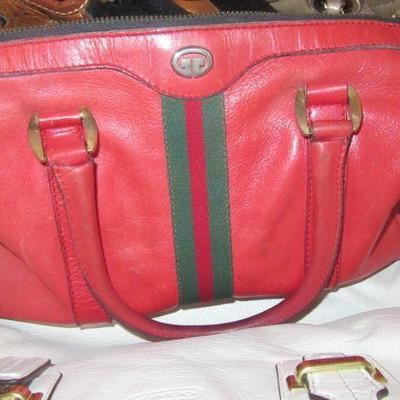 Hall gucci red bag