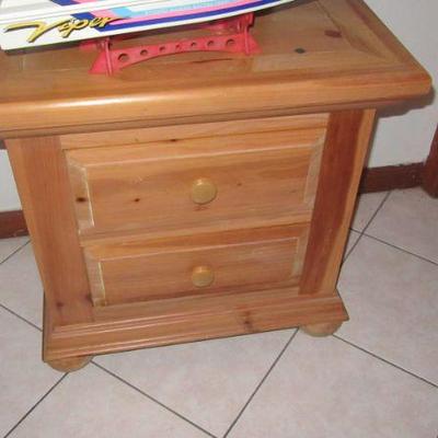 Hall end table