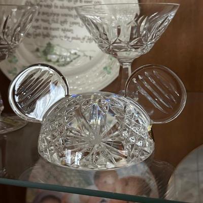 *Removed by family 
Waterford crystal Disney Mickey Mouse ears 