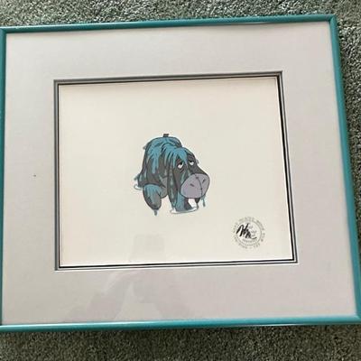 Winnie the pooh disney film cel