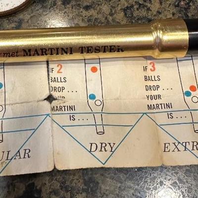 Vintage martini tester