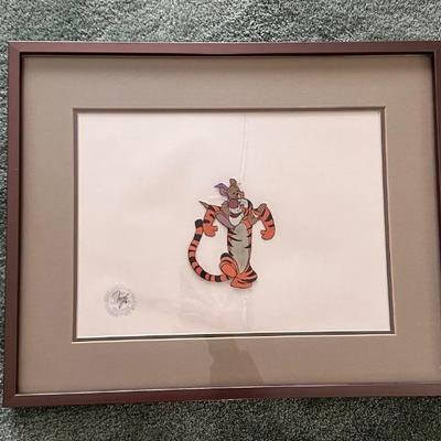Winnie the pooh disney film cel