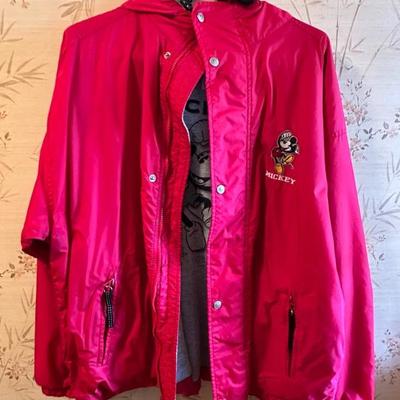 Vintage mickey mouse jacket size large