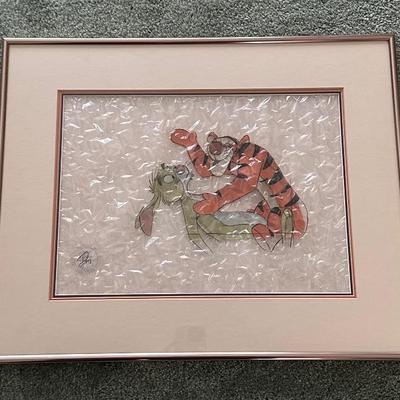 Winnie the pooh disney film cel
