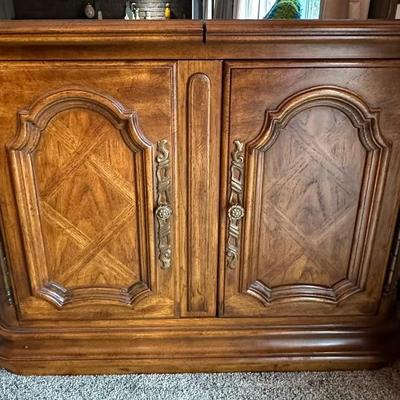Drexel bar cabinet